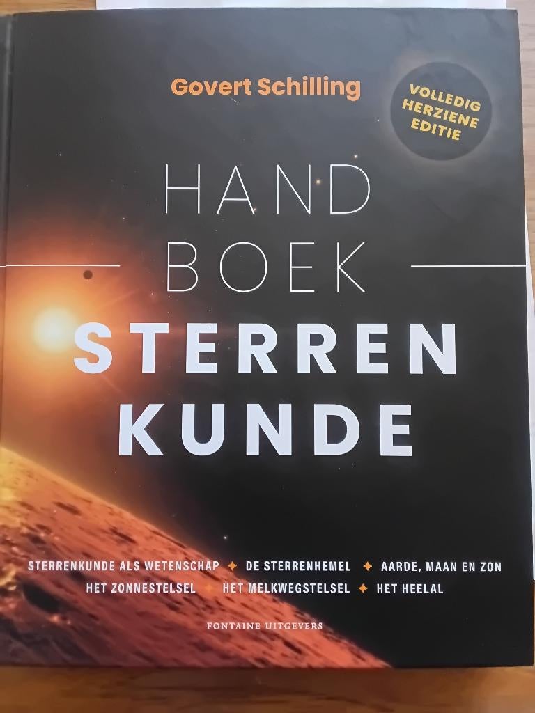 Handboek sterrenkunde najaar 2025 Govert Schilling, Boeken, Ophalen, Nieuw, HBO, Govert Schilling