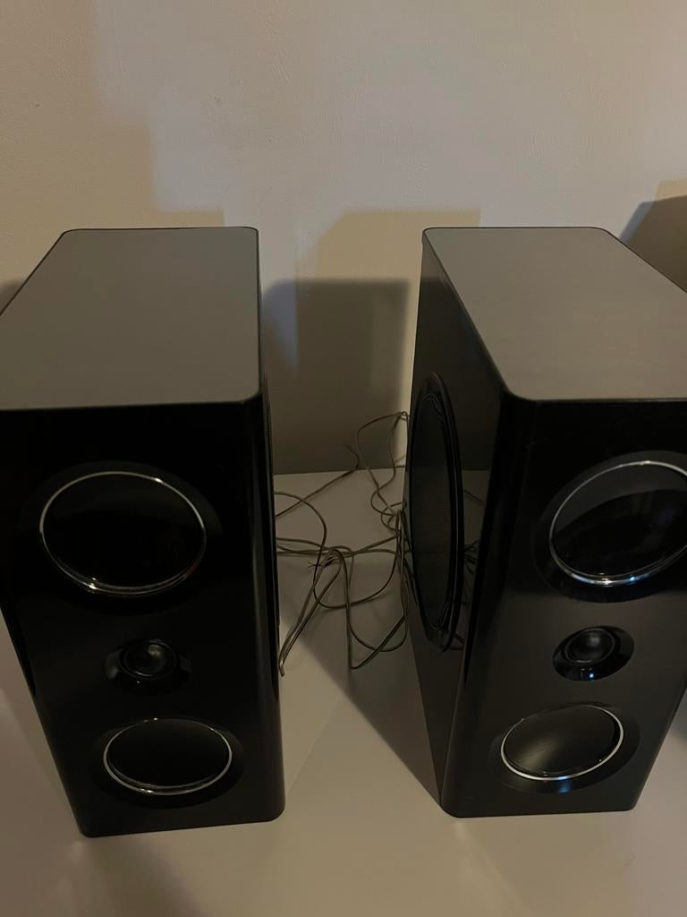 Luidsprekers, Audio, Tv en Foto, Luidsprekers, Zo goed als nieuw, 120 watt of meer, Front, Rear of Stereo speakers, Ophalen