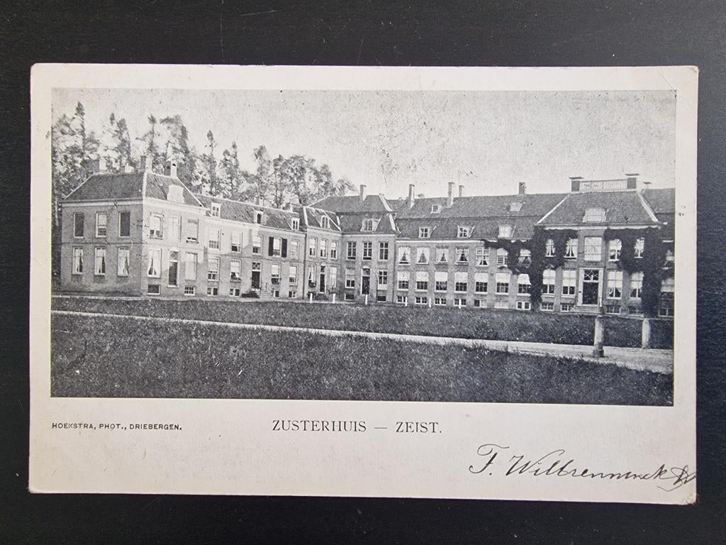 Ansichtkaart 190? Zeist "Zusterhuis", Ophalen of Verzenden, Voor 1920, Gelopen, Utrecht