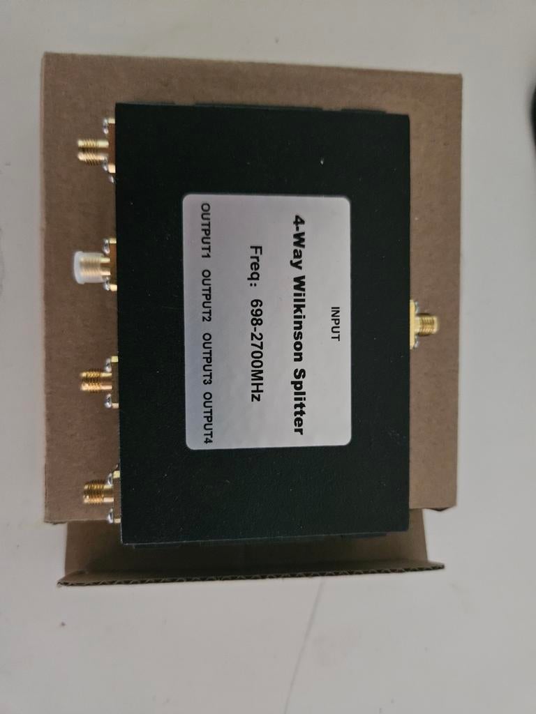 4-Weg Wilkinson Splitter 698-2700MHz SMA-Female 50W, Ophalen of Verzenden