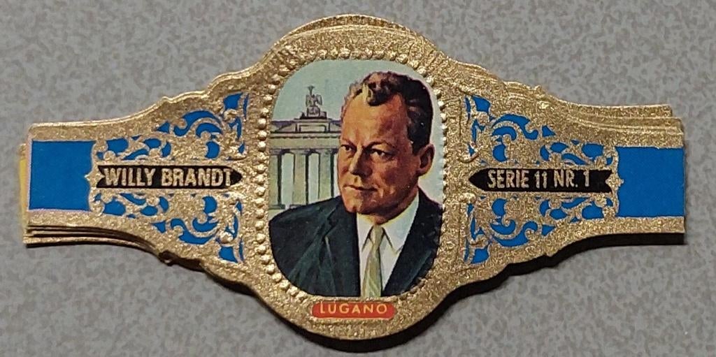 Sigarenbandjes, Ophalen of Verzenden, Gebruikt, Sigarenbandjes