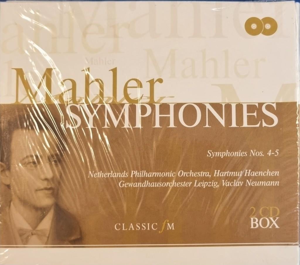 2-CD Mahler - Symphonies 4 & 5 / 5028421937427 (ZGAN), Cd's en Dvd's, Cd's | Klassiek, Ophalen of Verzenden, Classicisme, Zo goed als nieuw