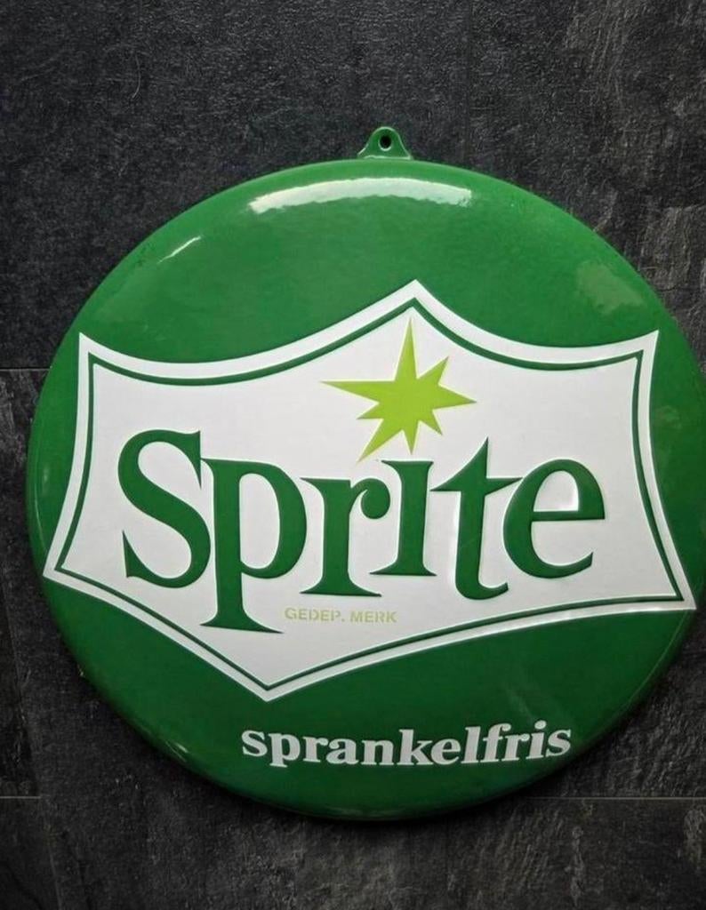 emaille reclamebord spite, Ophalen of Verzenden, Gebruikt, Reclamebord, Plaat of Schild, Overige merken