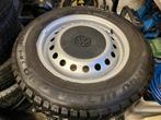 Stalen velgen 15” met winterbanden VW T4 Caddy, Auto-onderdelen, Banden en Velgen, 15 inch, Banden en Velgen, 195 mm, Bestelwagen