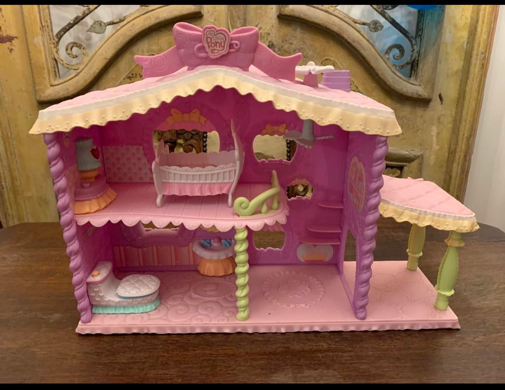 My Little Pony newborn cuties Playhouse speelhuis 2008, Ophalen of Verzenden, Zo goed als nieuw
