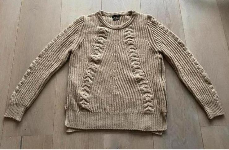 Massimo dutti L wol cashmere nieuwstaat, Ophalen of Verzenden, Zo goed als nieuw, Maat 42/44 (L), Beige