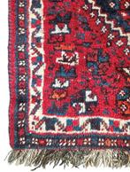 Vintage Perzisch wol tapijt square Qashqai nomad 93x95cm, Gebruikt, 50 tot 100 cm, Vintage Perzisch, Onbekend