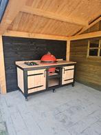 Prachtige Buitenkeuken met accessoires, Ophalen of Verzenden, Nieuw, Houtskool, Inbouw