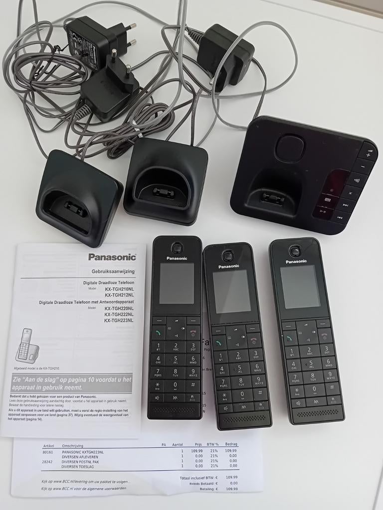 Panasonic draadloze huistelefoon Set, Ophalen of Verzenden