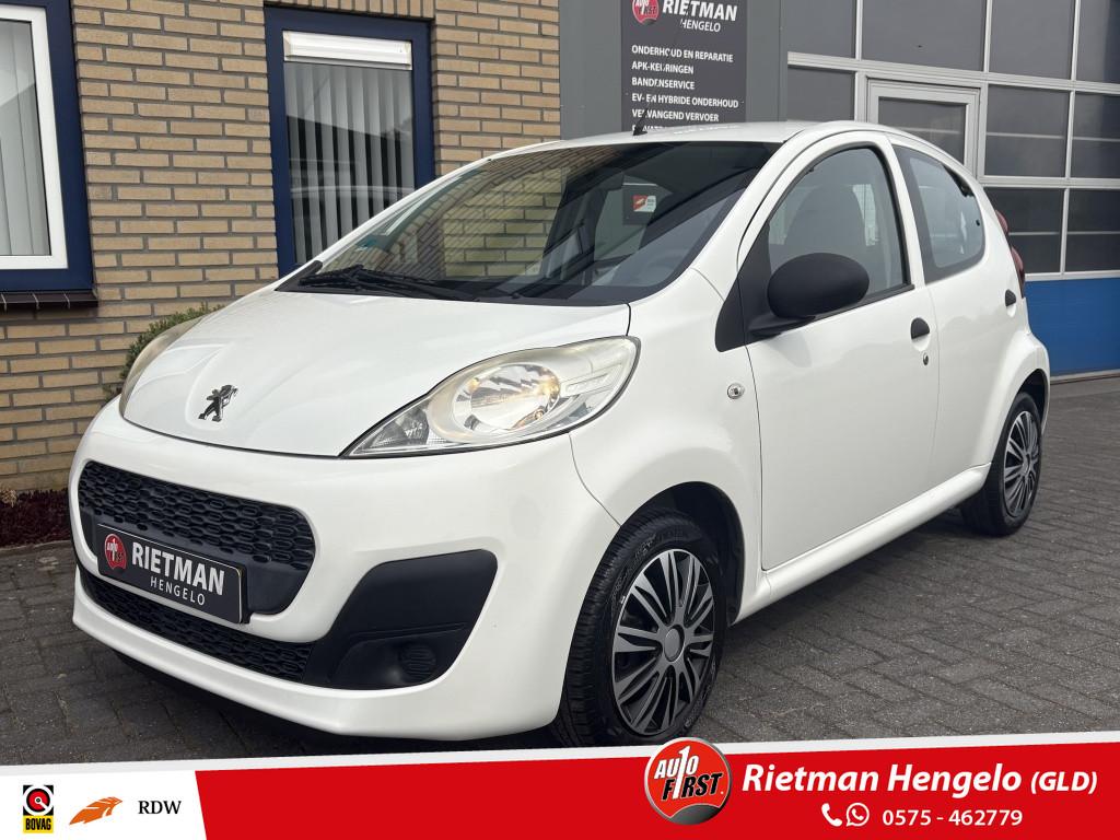 Peugeot 107 1.0 Access Accent BTW-AIRCO-12MND MOBILITEIDS GA, Euro 5, Gebruikt, 4 stoelen, Origineel Nederlands