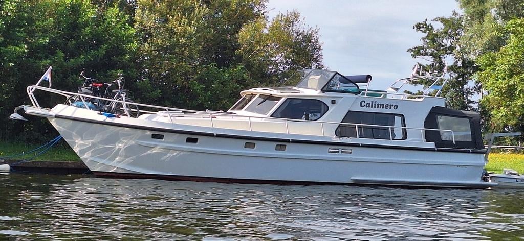Van Groeningen 14m Flying Bridge Open Kuip DAF 575, Watersport en Boten, Motorboten en Motorjachten, Ophalen of Verzenden