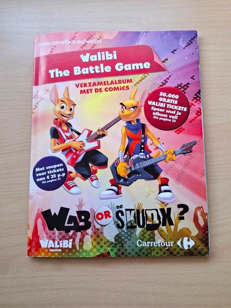 Walibi The Battle Game Verzamelalbum met Kaarten en Stickers, Ophalen of Verzenden, Nieuw, Winkel of Supermarkt
