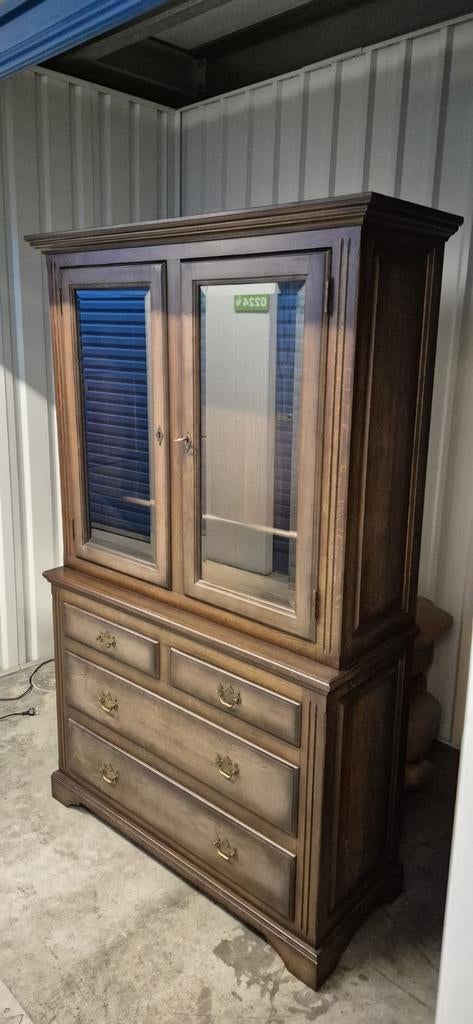 Vintage servies/drank kast, Ophalen, Gebruikt
