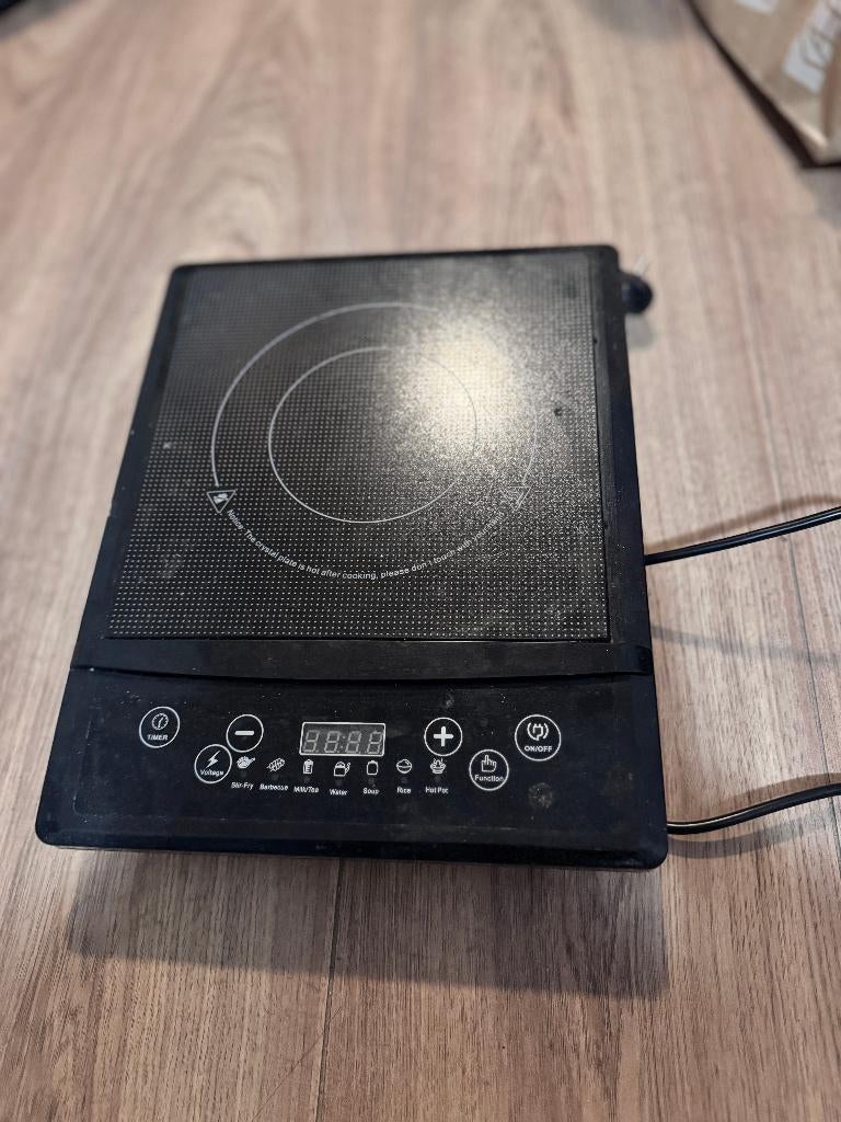 Induction cooker, Ophalen of Verzenden, Gebruikt, Overige materialen, Overige typen