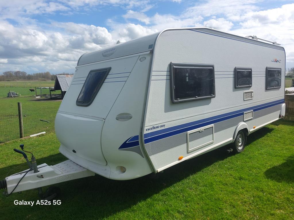 Hobby 540 excellent easy, Caravans en Kamperen, Serviceluik, Rondzit, Hobby, Particulier