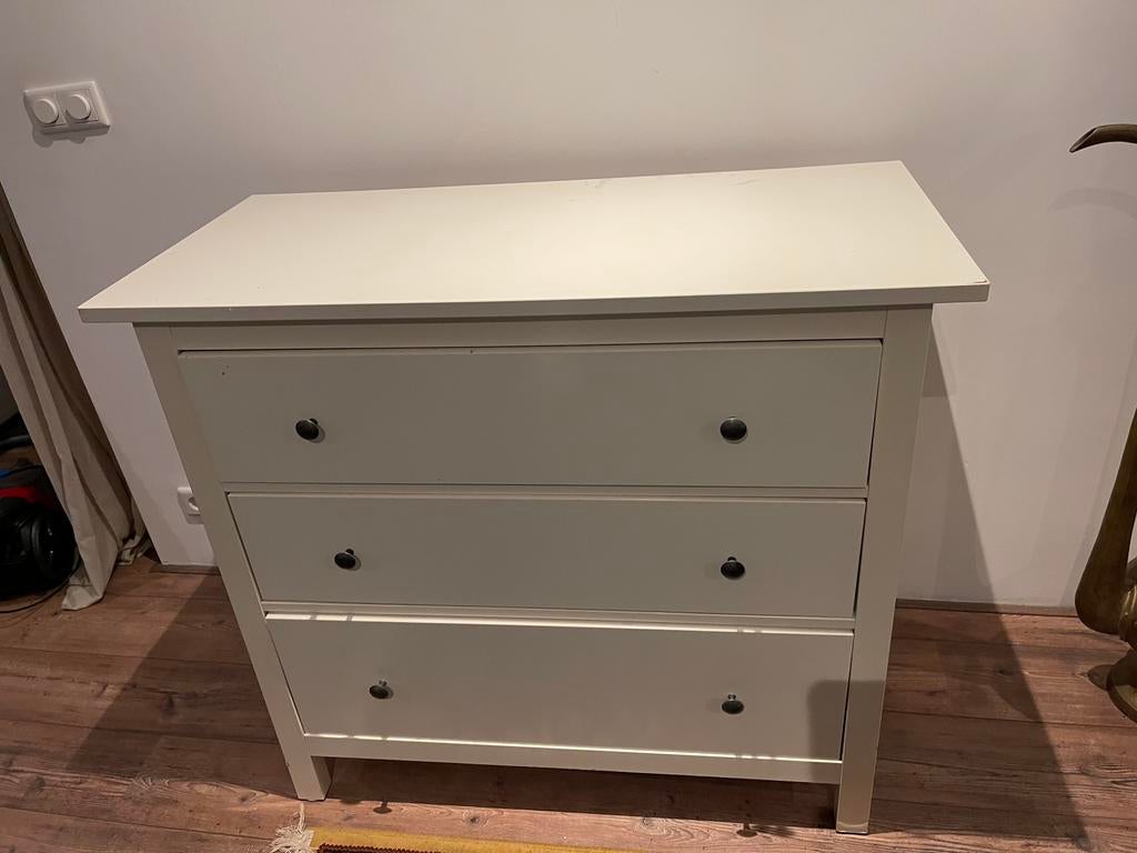 Hemnes 3 lade kast. VERKOCHT !!!!, Zo goed als nieuw, 3 of 4 laden, Minder dan 100 cm, 25 tot 50 cm
