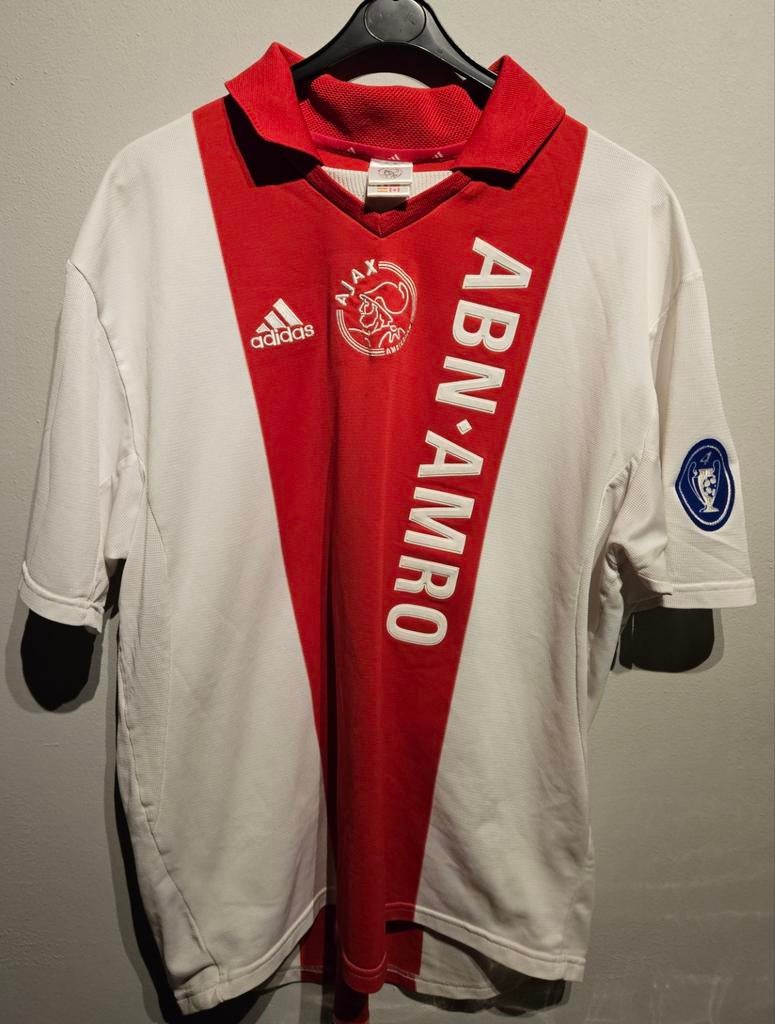 Ajax seizoen 2001-2002 matchworn Bergdolmo, Ophalen of Verzenden, Zo goed als nieuw, Ajax, Shirt