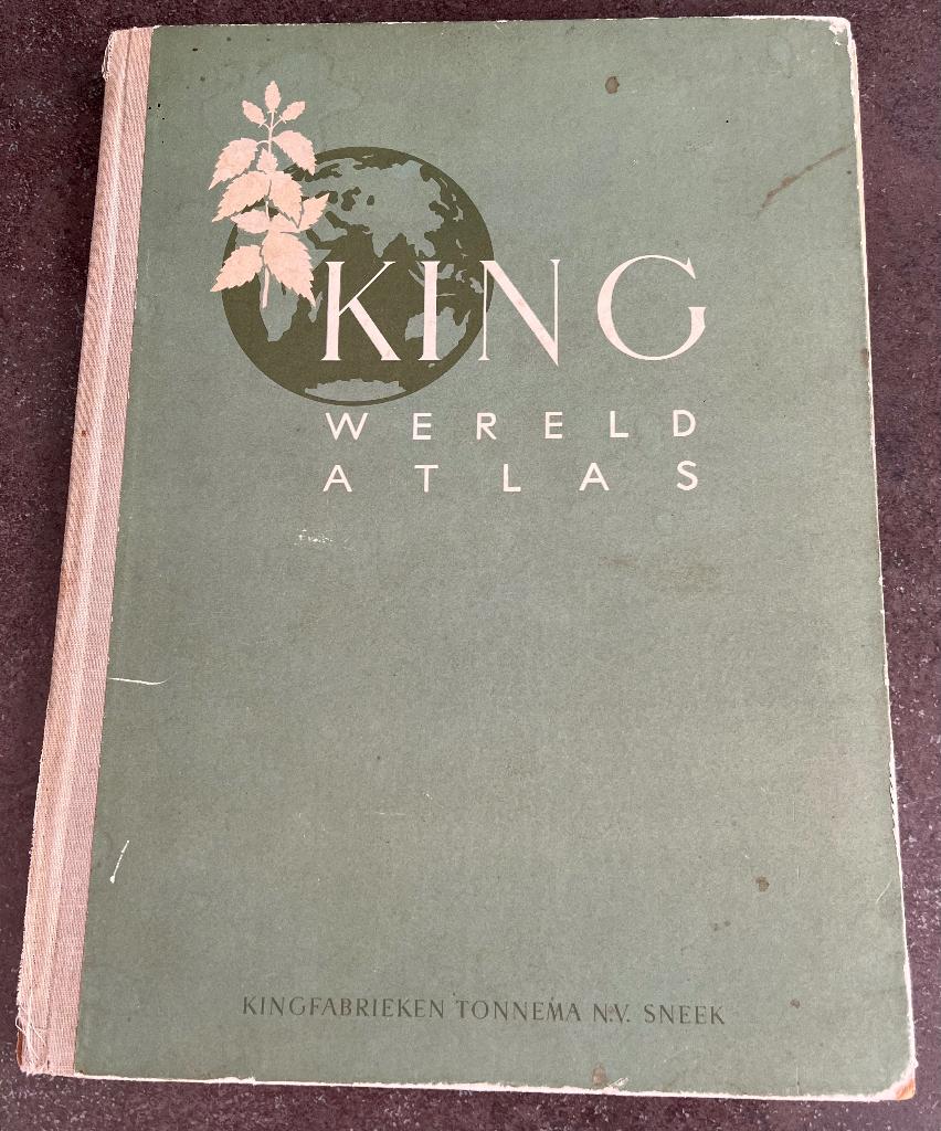 King Wereldatlas 1960, Boeken, Atlassen en Landkaarten, Gelezen, Overige atlassen, Ophalen of Verzenden, 1800 tot 2000