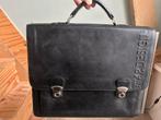 Nette zwart lederen aktetas met laptopvak van bear design, Sieraden, Tassen en Uiterlijk, Tassen | Schoudertassen, Gebruikt, Zwart