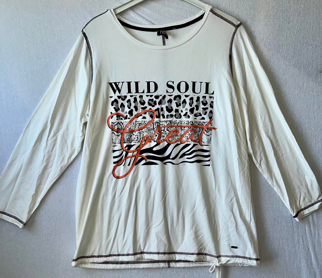 No Secret stetch shirt 44, Verzenden, Zo goed als nieuw, Shirt of Top