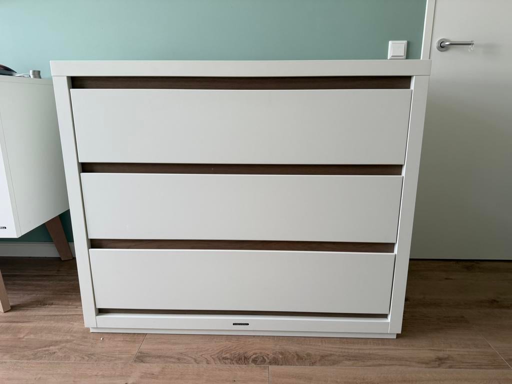Zeer goede Commode Kidsmill accent te koop, Ophalen, 50 tot 100 cm, Zo goed als nieuw, 3 of 4 laden