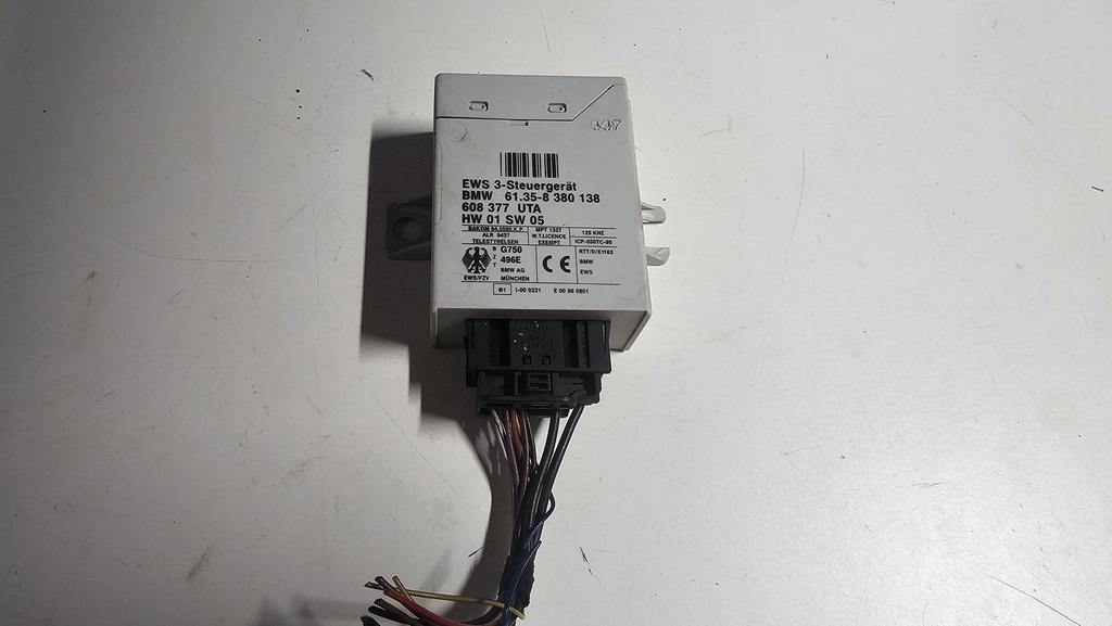 EWS start module BMW 61358380138 8380138, Gebruikt, -, Ophalen of Verzenden, -