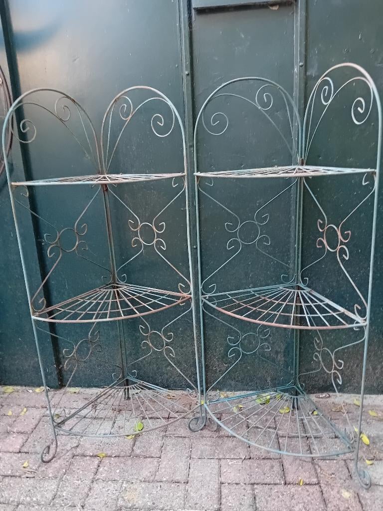 Hoek etagiere 2x., Ophalen, Gebruikt