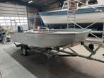 Aluminium Visboot Consoleboot Matez 470 met Yamaha 60pk, Ophalen, Nieuw, Aluminium, 3 tot 6 meter