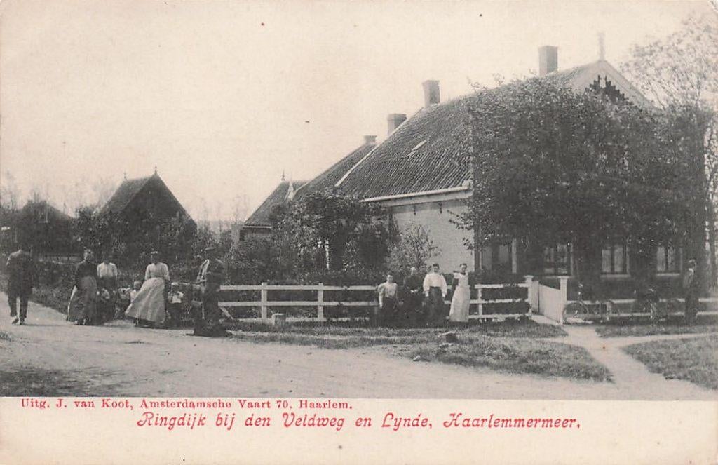 V766 Haarlemmermeer Ringdijk - utg J v Koot 1910 -, Ophalen of Verzenden, Voor 1920, Noord-Holland