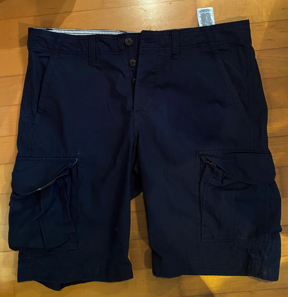 Korte broek van Jack & Jones, maat: L, kleur: Indigo, NIEUW, Maat 52/54 (L), Blauw, Nieuw, Ophalen of Verzenden