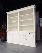 Hoge boekenkast | Witte Bibliotheekkast | Vakkenkast #2640
