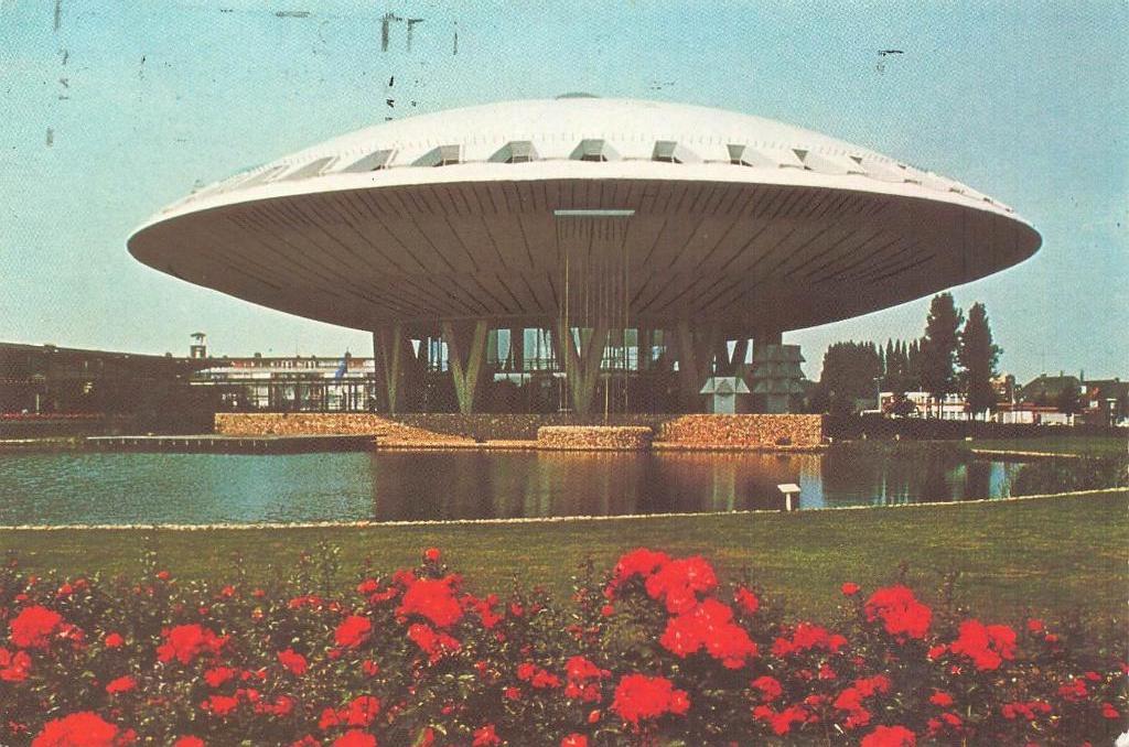 Eindhoven, Evoluon, Ophalen of Verzenden, 1960 tot 1980, Gelopen, Noord-Brabant