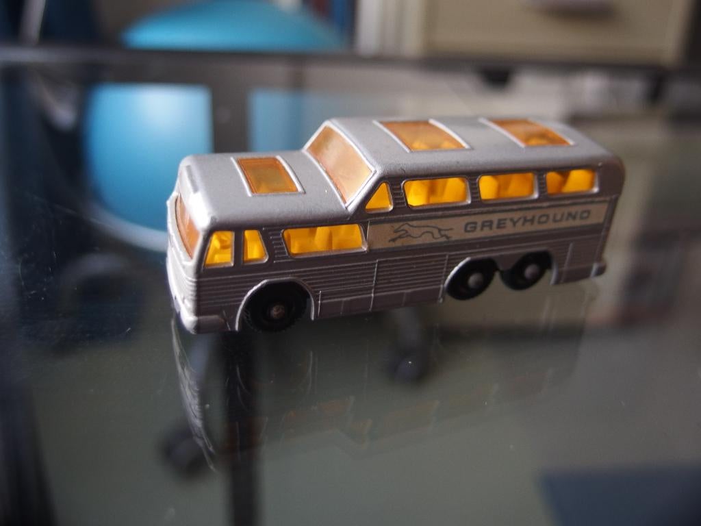 Matchbox Greyhound Coach/Bus no 66 (1966-69), Ophalen of Verzenden, Gebruikt, Bus of Vrachtwagen