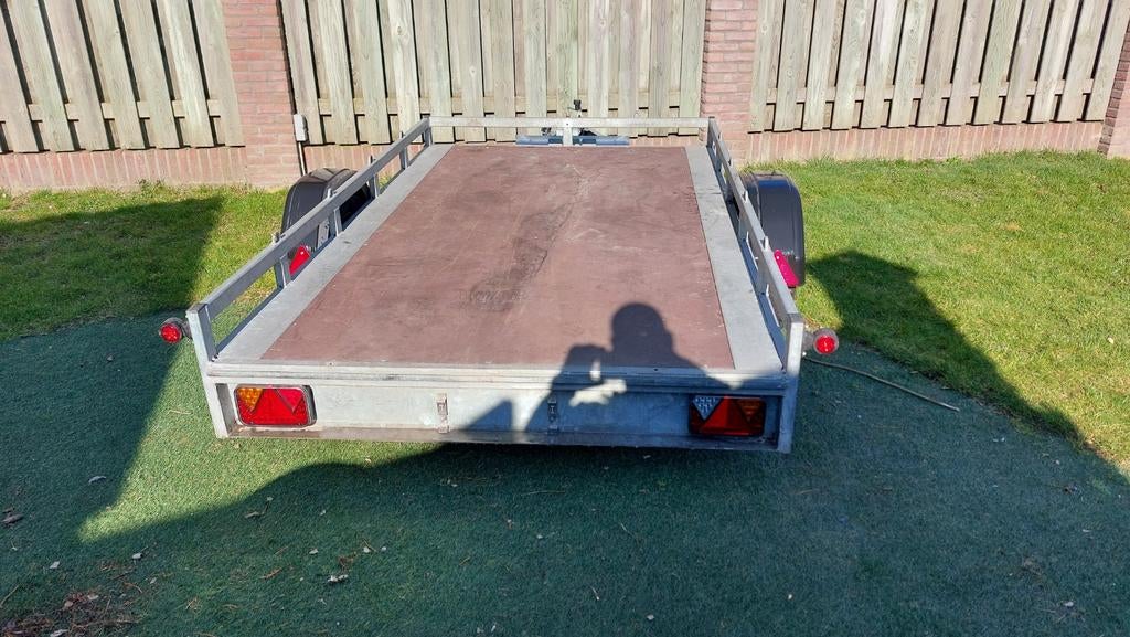 Plateau aanhanger tekoop, Auto diversen, Aanhangers en Bagagewagens, Ophalen
