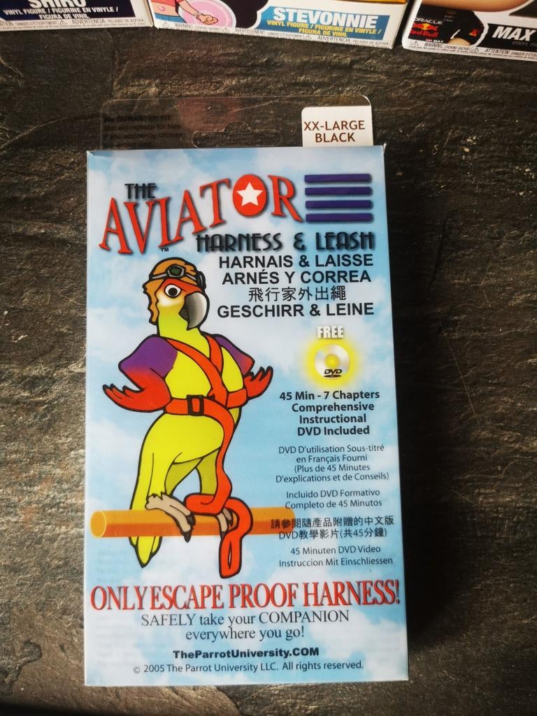 Aviator tuigje papegaai/vogel, Ophalen of Verzenden, Nieuw