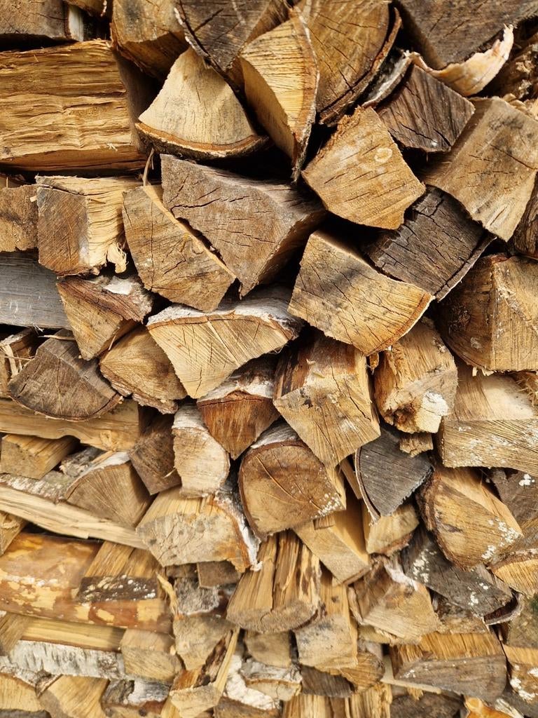 DROOG berken kachelhout, Tuin en Terras, 6 m³ of meer, Ophalen, Berkenhout, Blokken