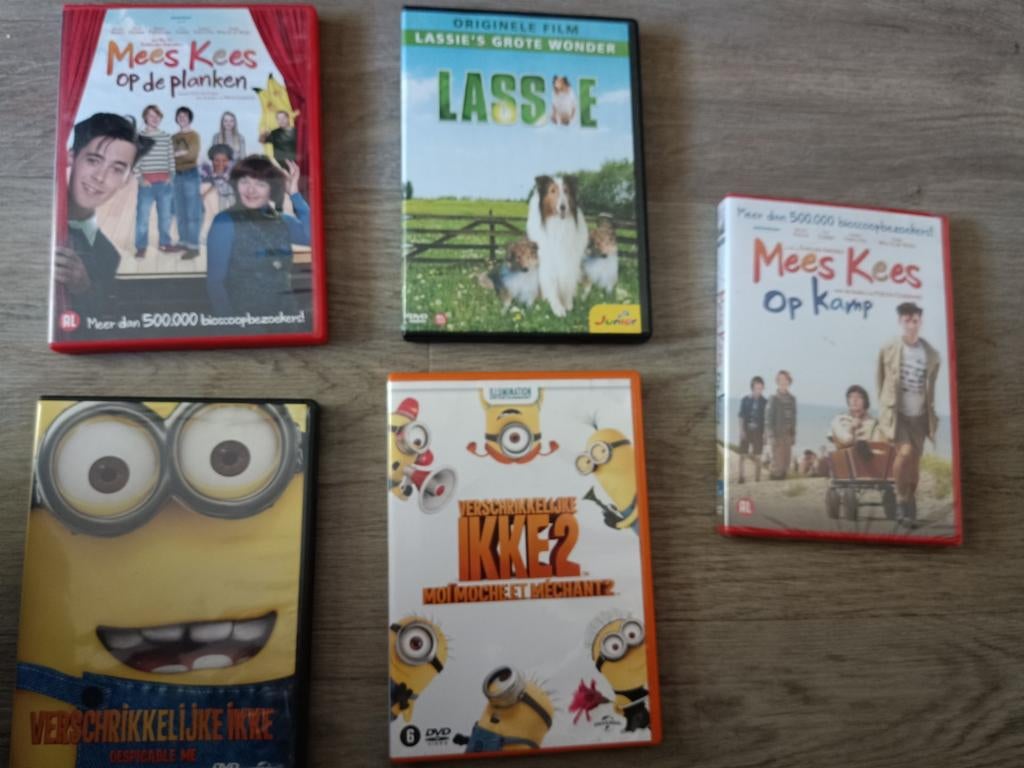 5 kinder dvd's, Cd's en Dvd's, Dvd's | Sport en Fitness, Cursus of Instructie, Voetbal, Alle leeftijden, Ophalen of Verzenden