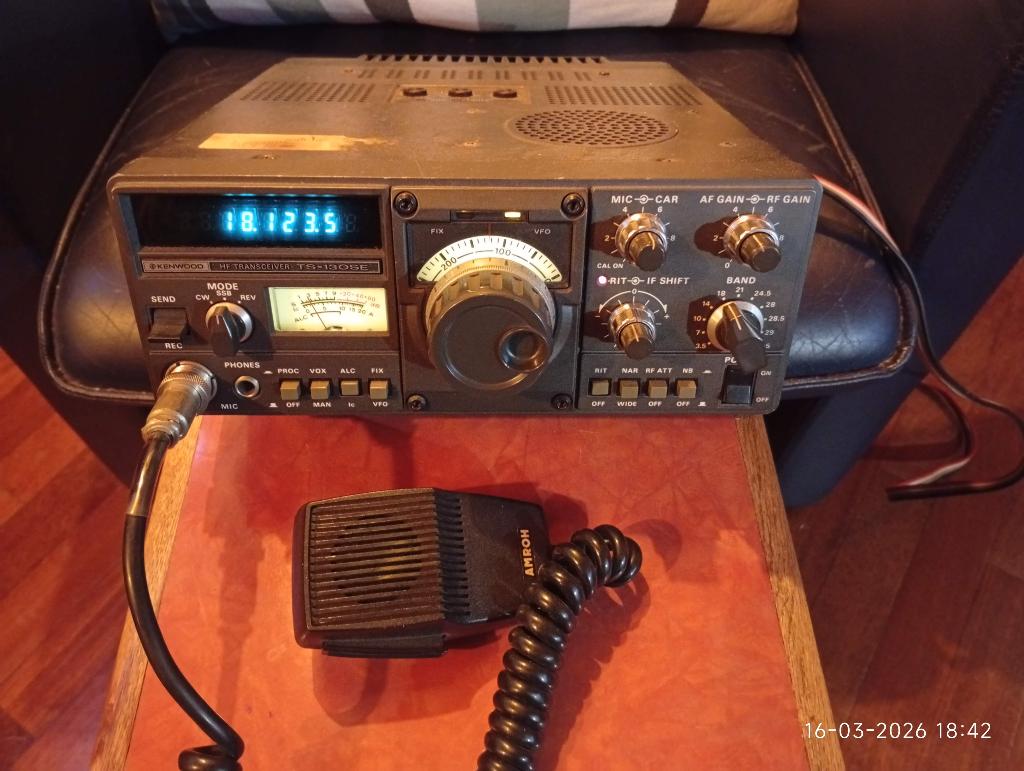 Kenwood TS-130S transceiver WARC banden 100 W, Ophalen of Verzenden, Gebruikt, Zender en Ontvanger