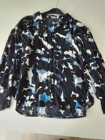Fransa blouse met print - Maat XXL, Blauw, Fransa, Maat 42/44 (L), Ophalen of Verzenden