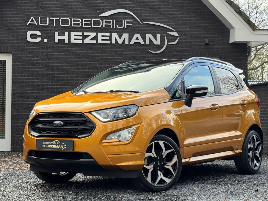 Ford EcoSport 1.0 125PK ST-Line 1E EIG 19'' LMV NAVI CRUISEC, Voorwielaandrijving, 125 pk, Gebruikt, Origineel Nederlands