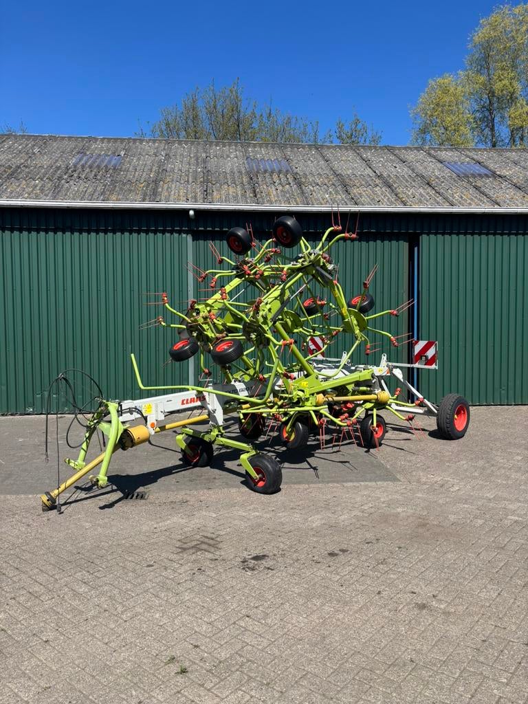 Nette Claas volto 1320 t schudder, Ophalen, Veehouderij, Weidebouw