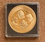 Penning Prinses Amalia 10 Jr 4 Generatie Prinsessen Verguld, Postzegels en Munten, Penningen en Medailles, Ophalen of Verzenden