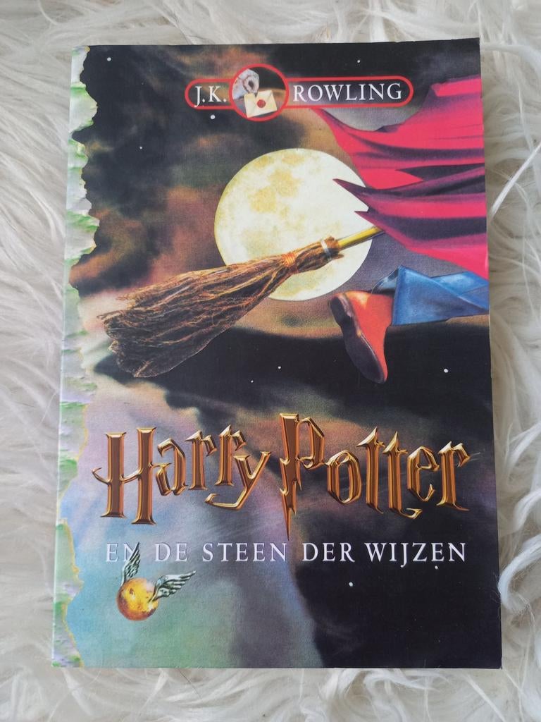 d7 J.K. Rowling - Harry Potter en de steen der wijzen, Boeken, Ophalen of Verzenden, Zo goed als nieuw, J.K. Rowling