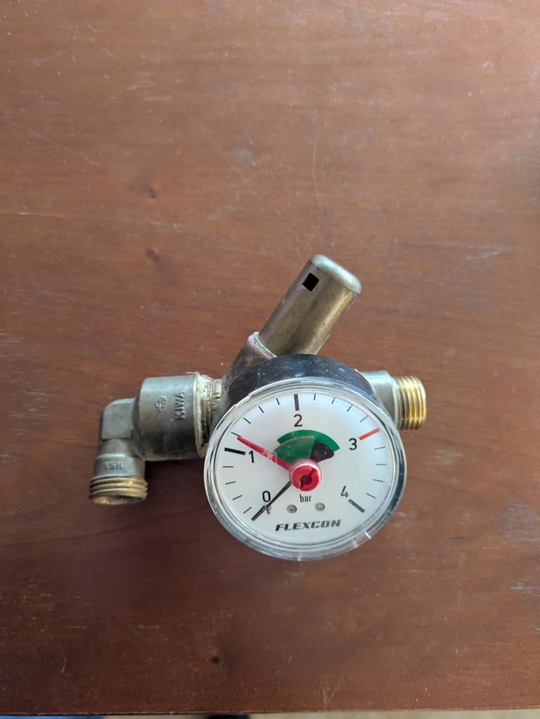 Cv druk meter compleet, Ophalen of Verzenden, Minder dan 60 cm, Overige typen, Minder dan 30 cm