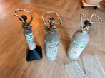 Co2 aquarium flessen te koop., Ophalen, Gebruikt, Filter of Co2