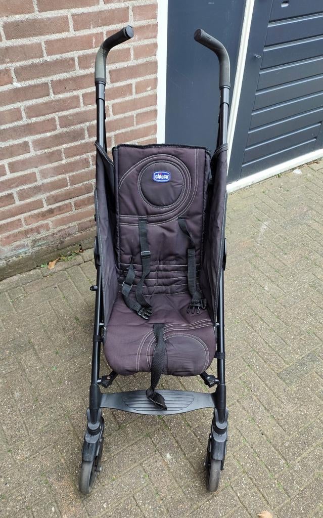 Chicco buggy kinderwagen zwart, Ophalen, Gebruikt