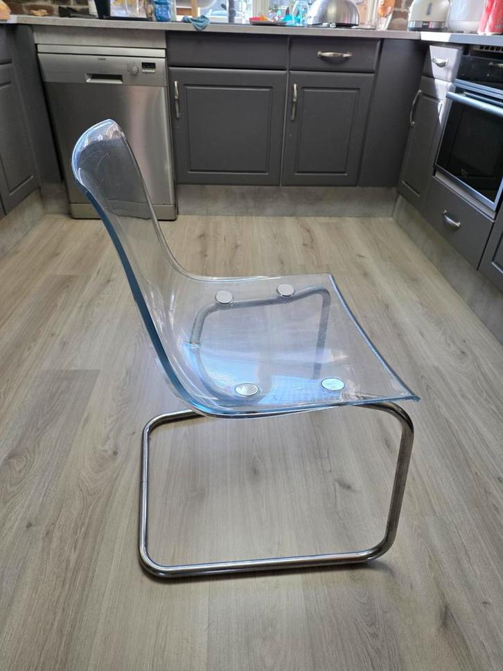 6x IKEA Tobias stoelen, Huis en Inrichting, Stoelen, Gebruikt, Vijf, Zes of meer stoelen, Kunststof, Overige kleuren, Ophalen