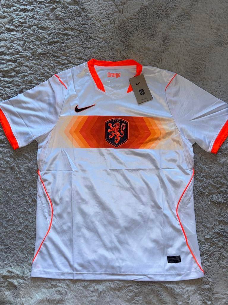 Nederlands Elftal uit tenue Oranje Maat M, Ophalen of Verzenden, Nieuw, Maat 48/50 (M), Wit