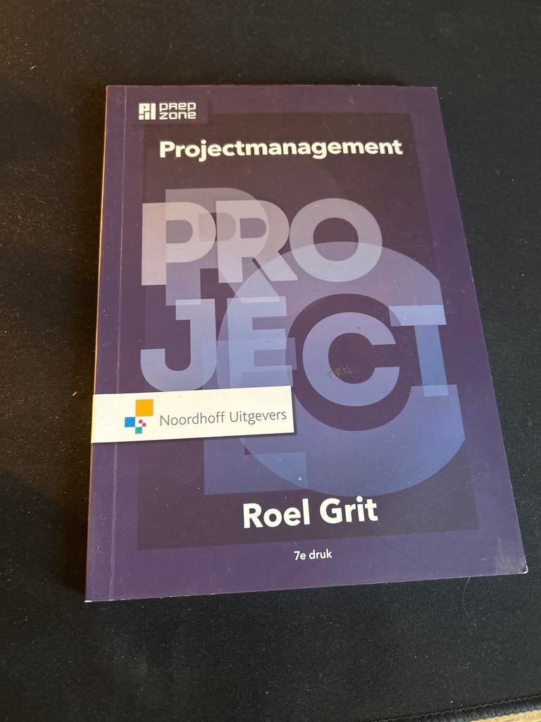 Projectmanagement 7e druk - Roel Grit, Ophalen of Verzenden, Gamma, Gelezen, Niet van toepassing
