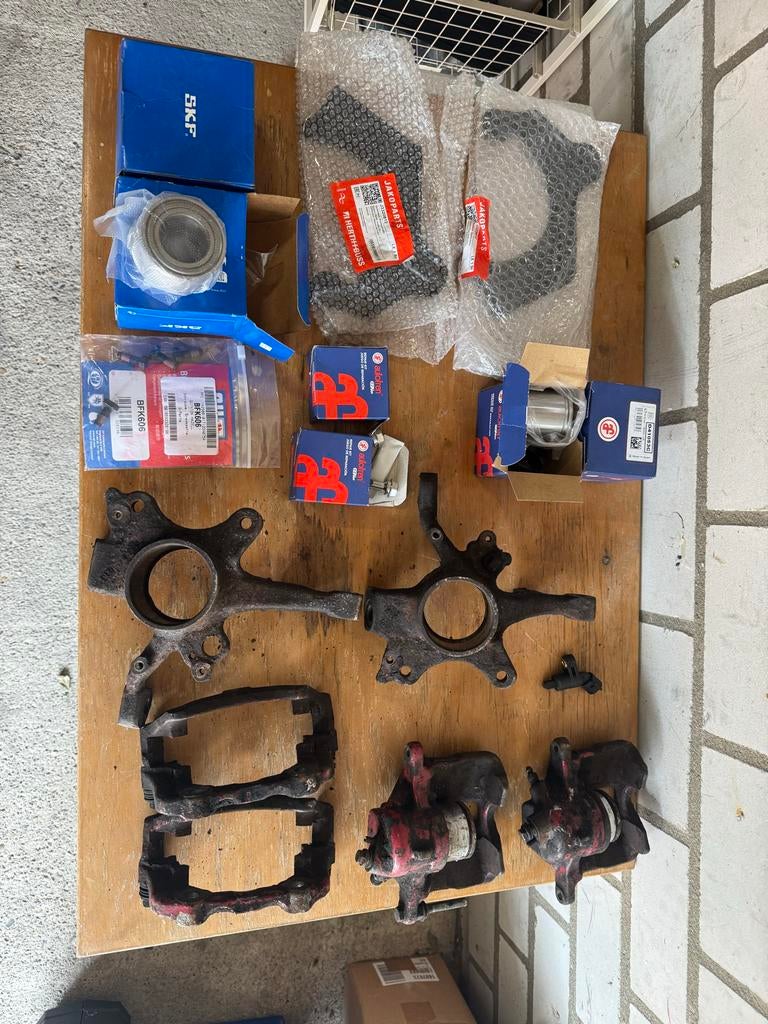 Polo 6n2 GTI Wielnaven, lagers en remmen, Ophalen of Verzenden, Gebruikt, Volkswagen